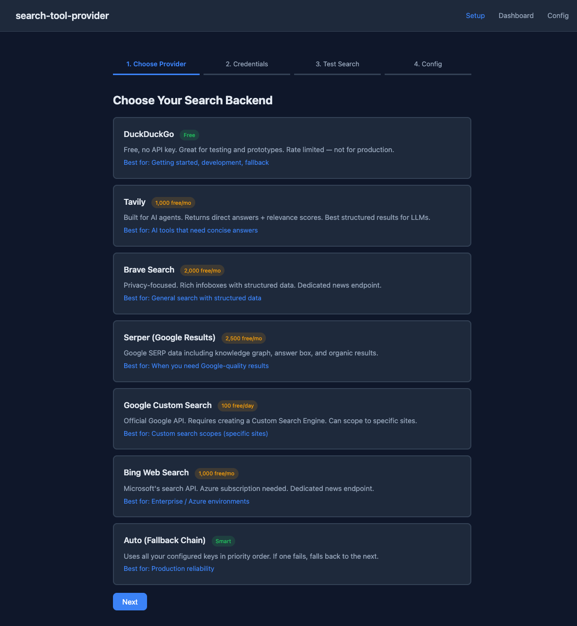 search-tool-provider screenshot
