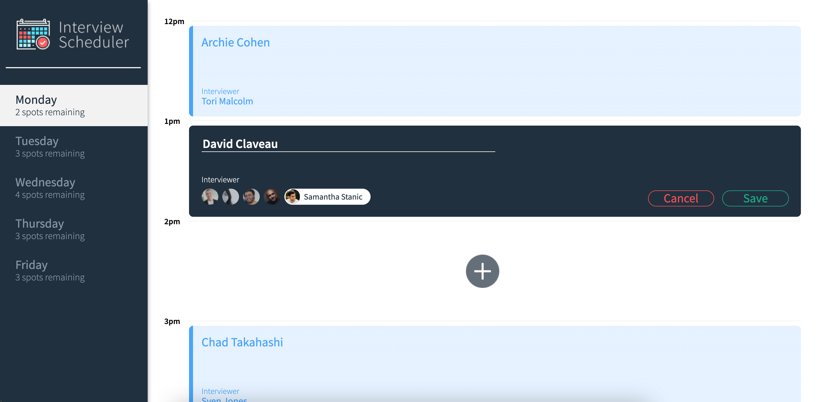 GitHub - davidclaveau/scheduler