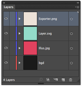 GitHub davidderaedt/Illustrator Layer Exporter: A panel for