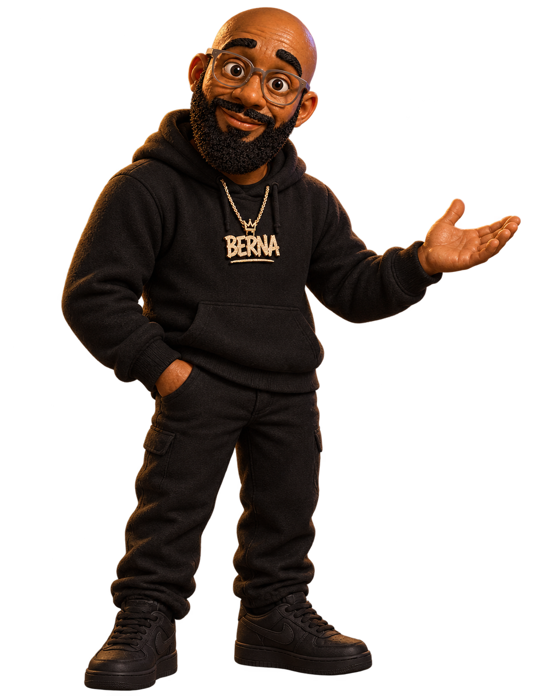 Dexter presenting the HireBerna story