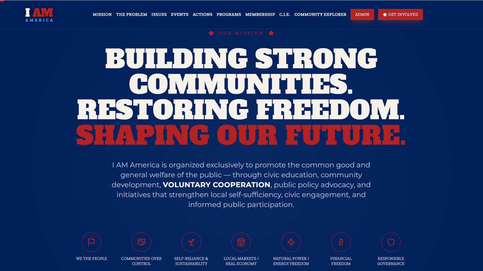 I AM America project preview