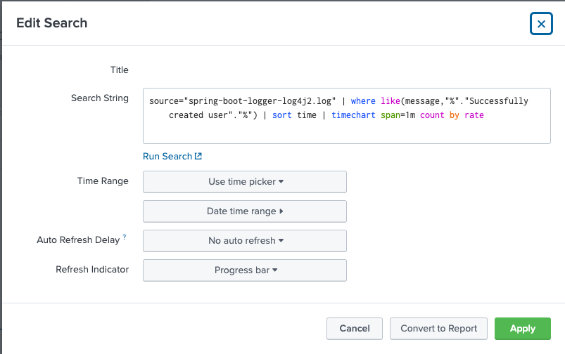 CreateUser success query