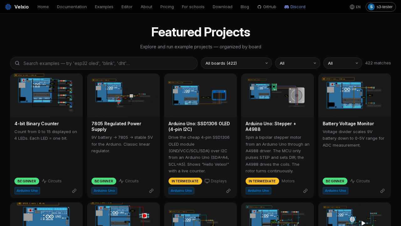 Examples gallery