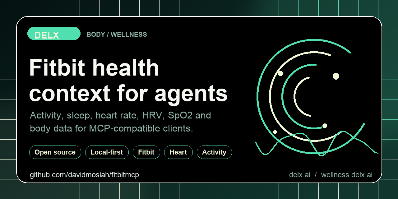 Fitbit MCP — Fitbit MCP for AI agents