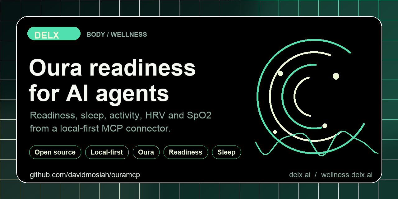 Oura MCP — Oura MCP for AI agents