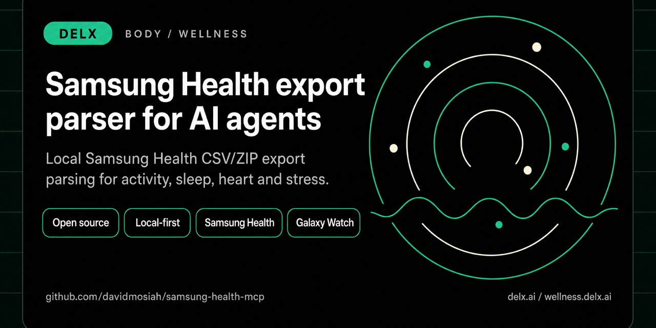 Samsung Health Mcp screenshot