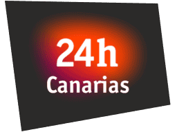 Logo de 24 horas Canarias