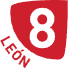 Logo de La 8 León