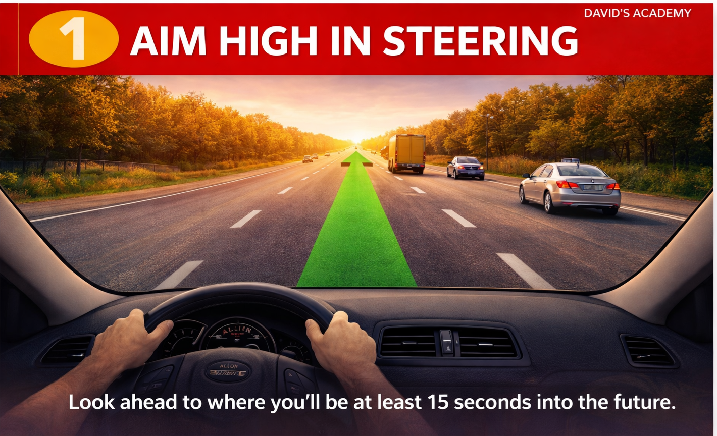 Aim High in Steering