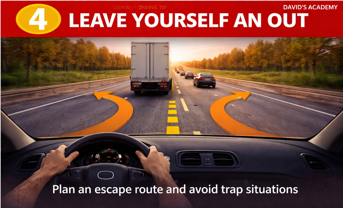 Leave Yourself an Out