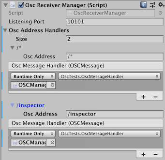 The Osc Receiver Manager