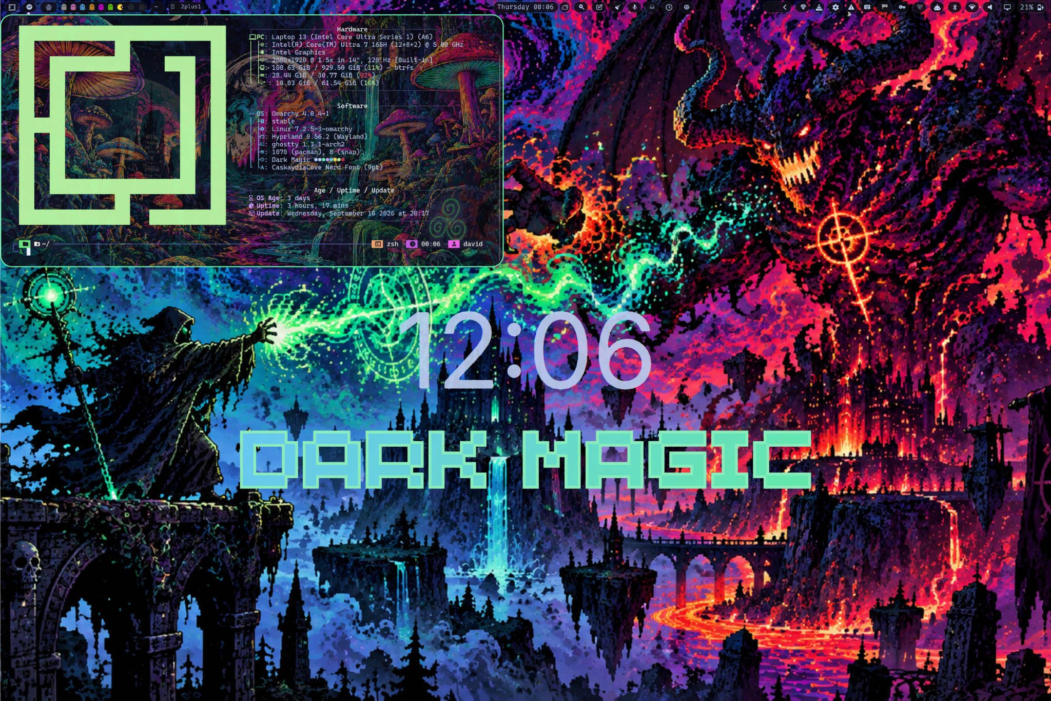 Dark Magic Locked