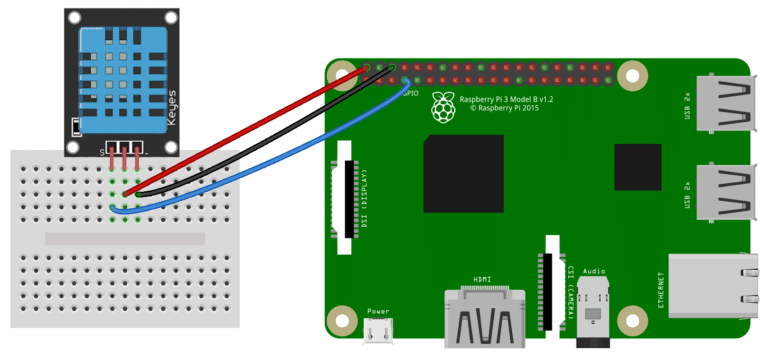 DHT11 Connection Diagram