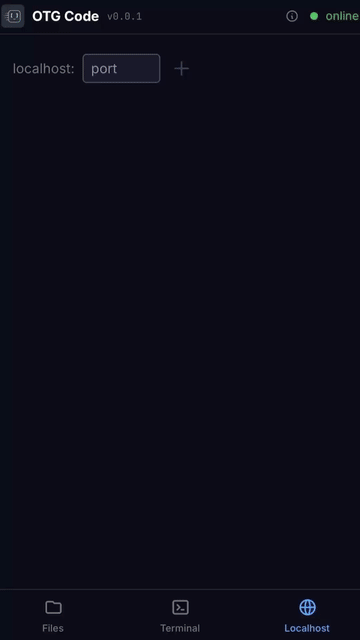 Localhost preview