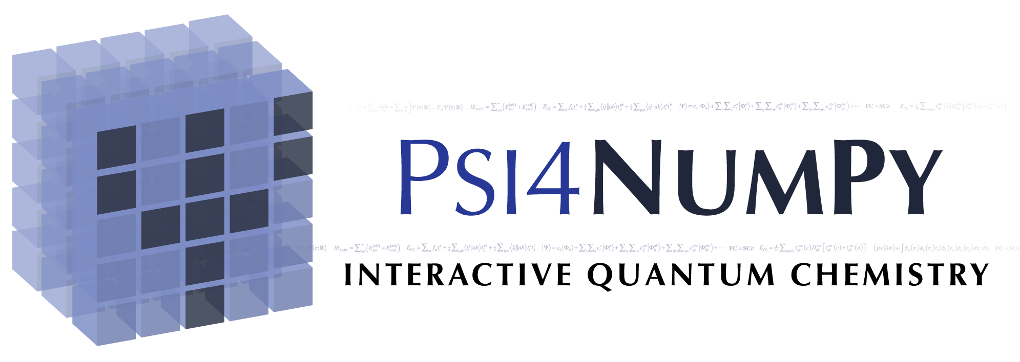 Psi4NumPy banner logo