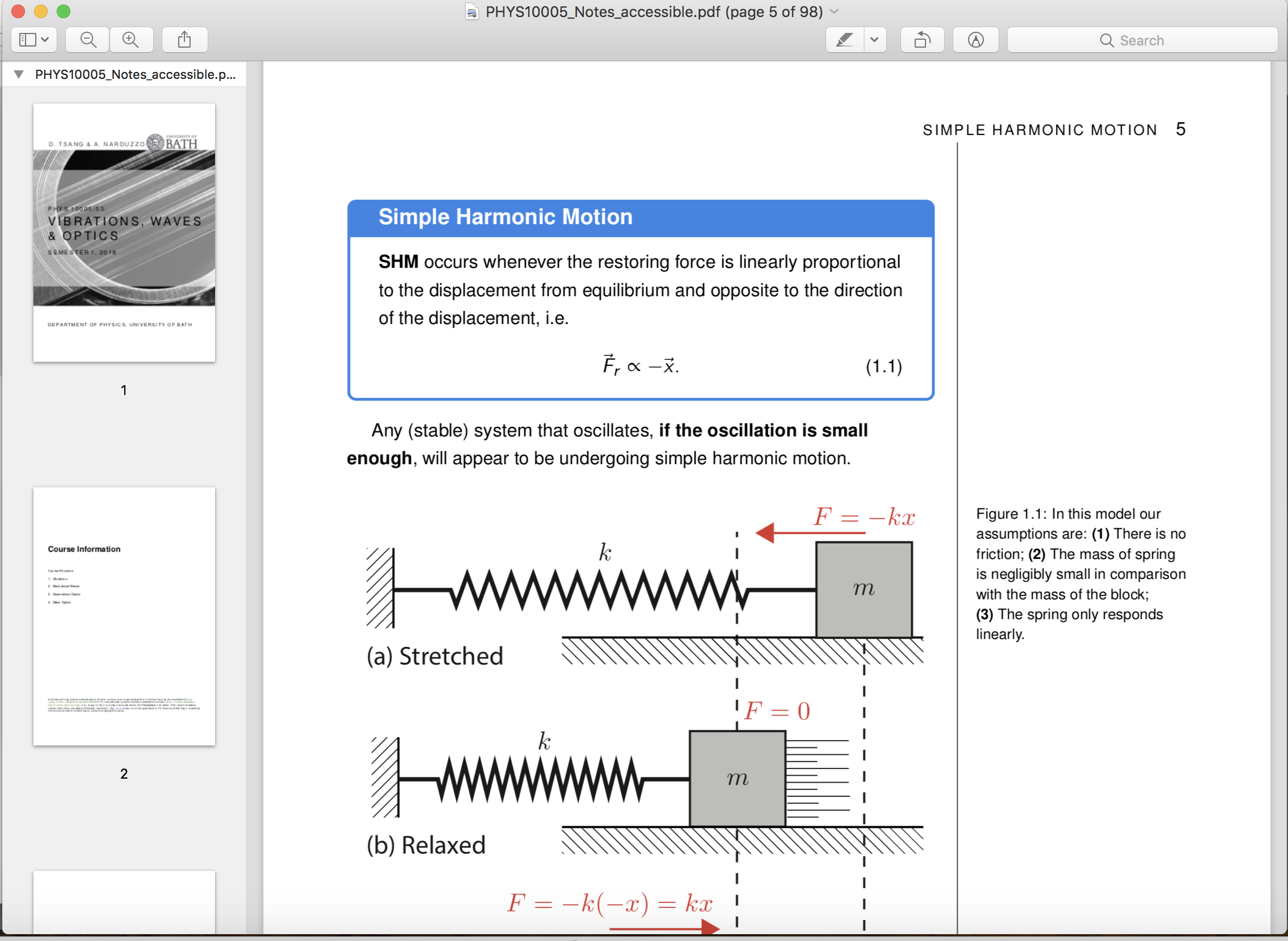 accessible notes (full) sample