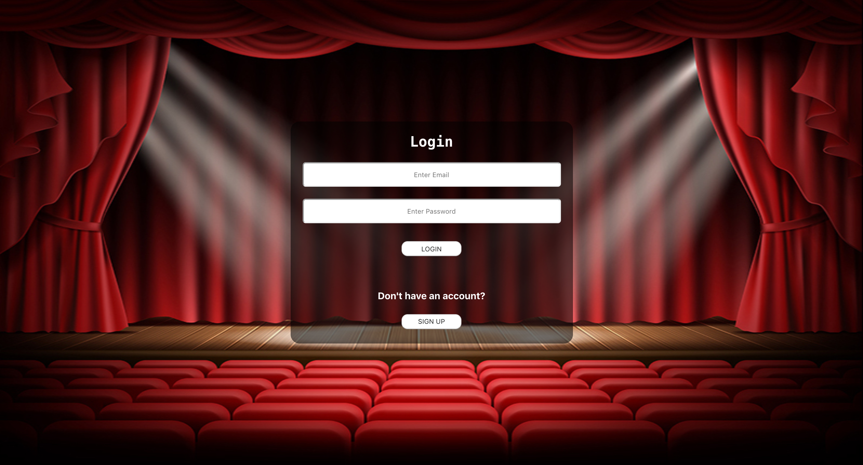 Movie Tracker Login