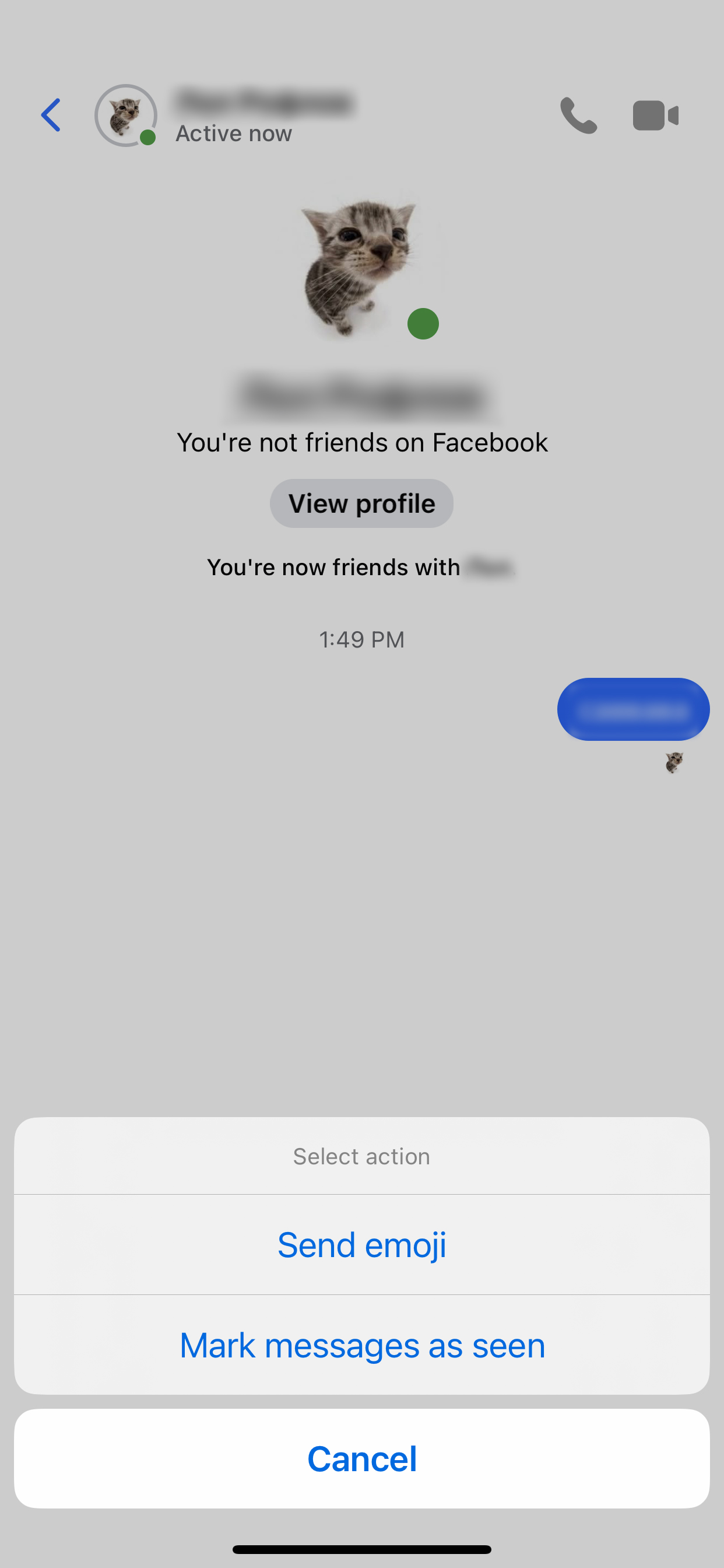 Screenshot 3 of Flow for Messenger