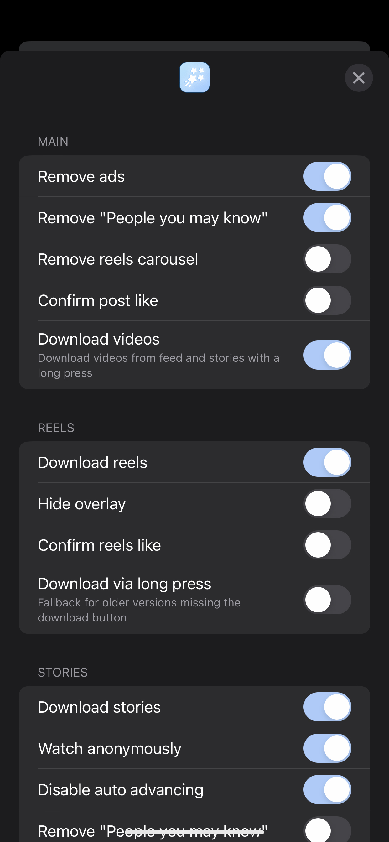 Screenshot 2 of Glow for Facebook