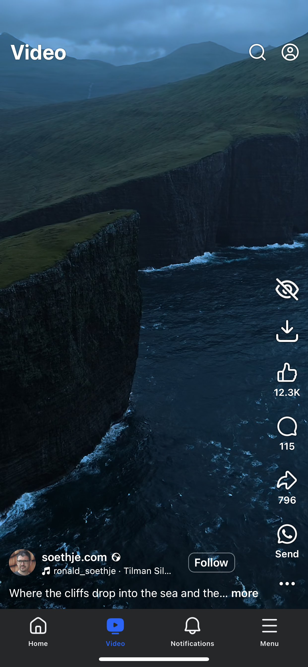 Screenshot 3 of Glow for Facebook