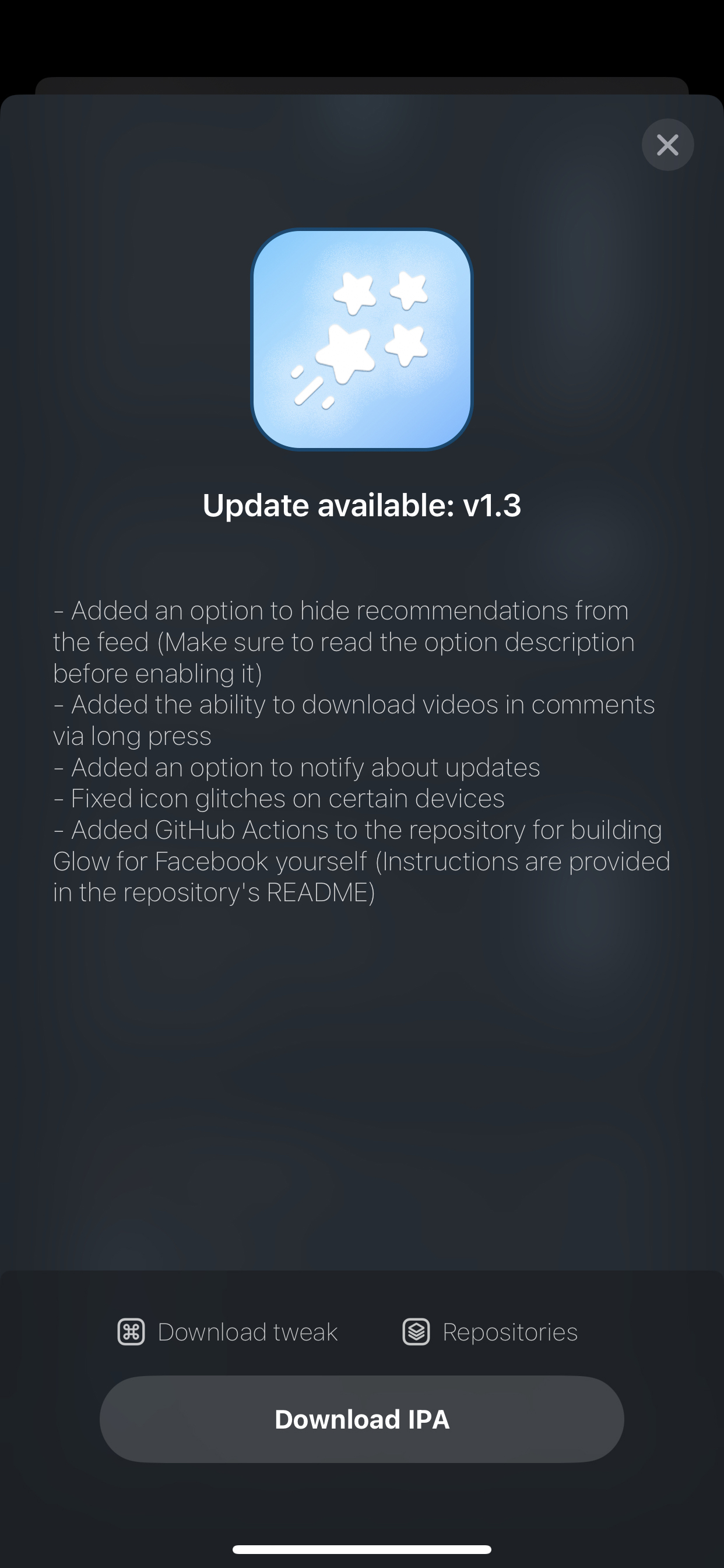 Screenshot 6 of Glow for Facebook