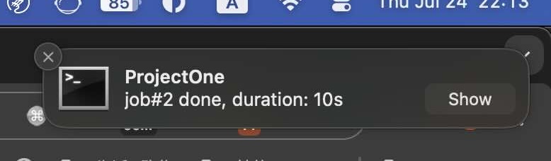 Notification Screenshot