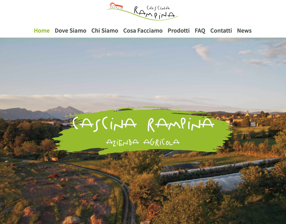 Cascina Rampina Website