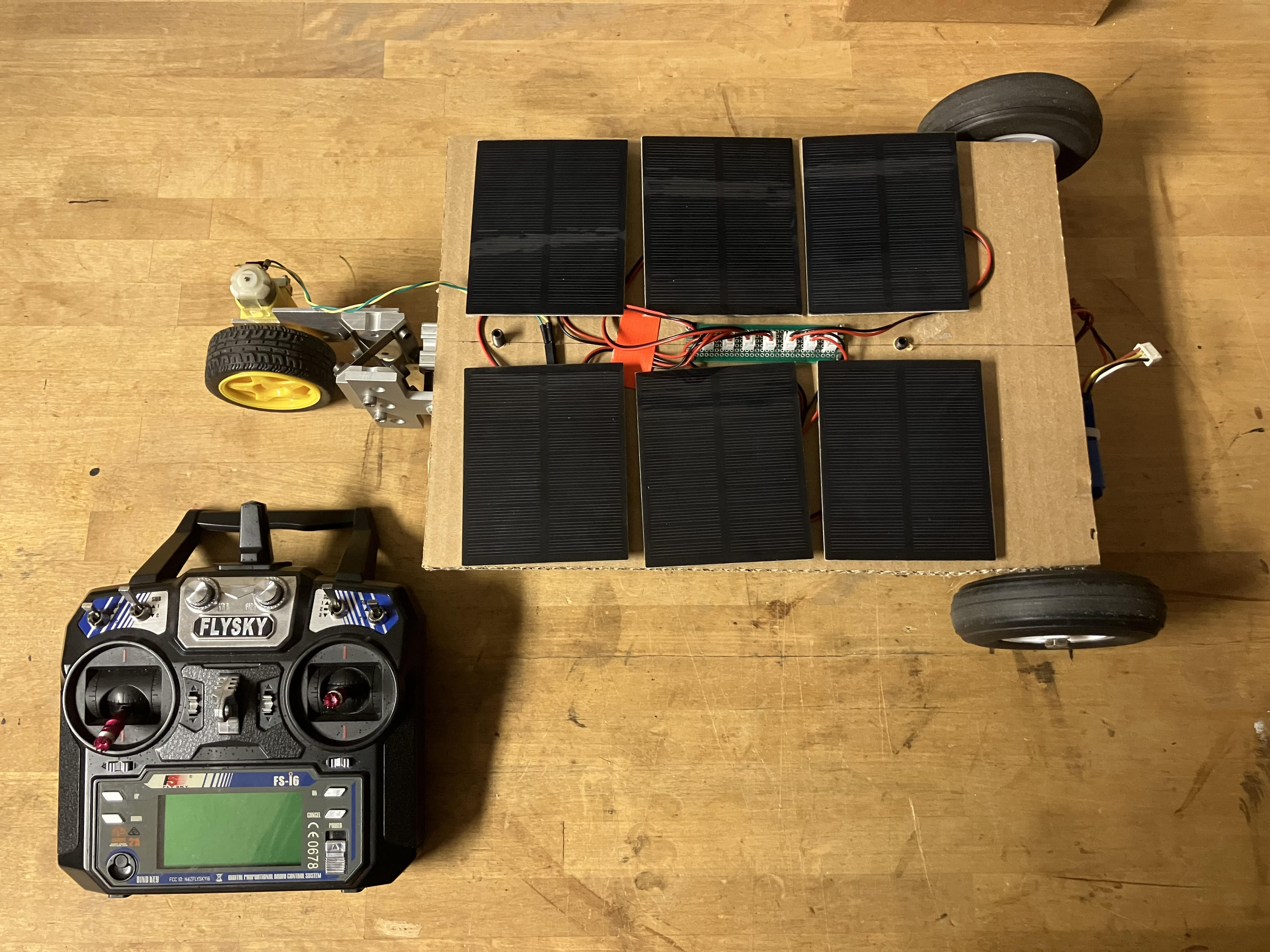 R/C Solar Trike