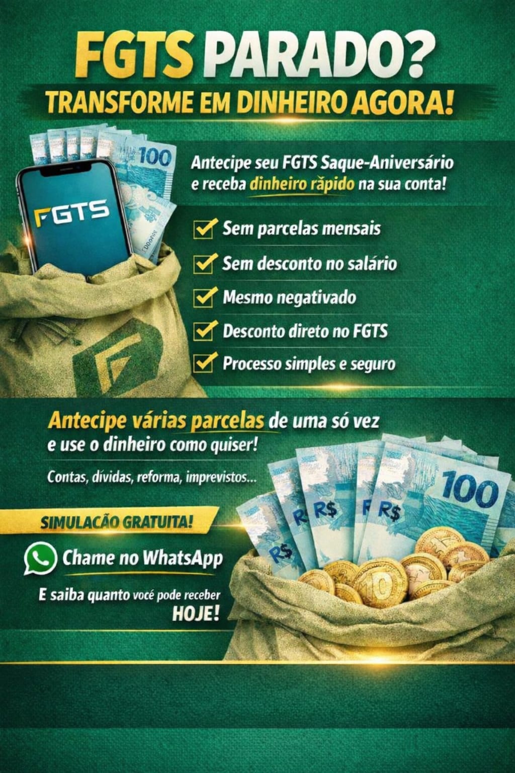Antecipação FGTS