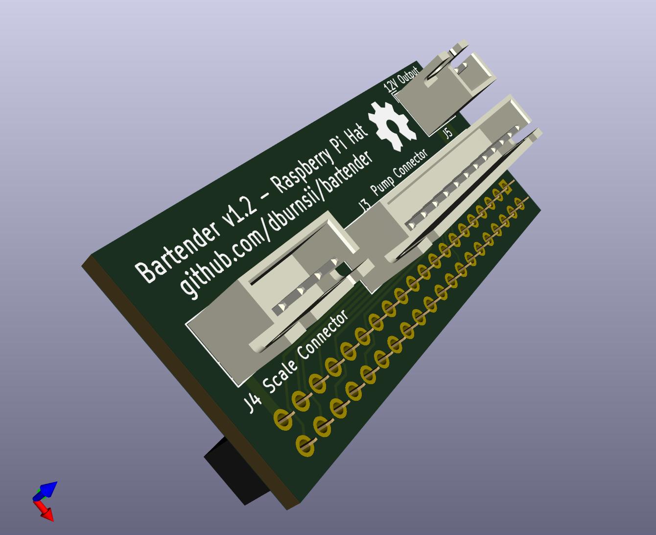 Bartender pump array, from the project README