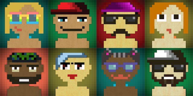 Pixitar avatar examples