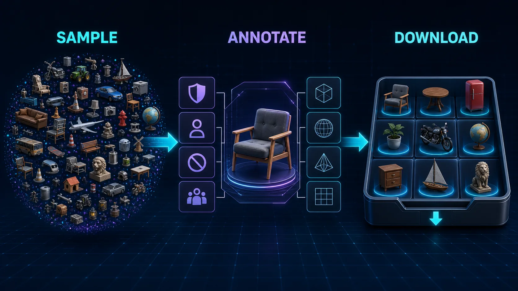 dcc-asset-objaverse showcase