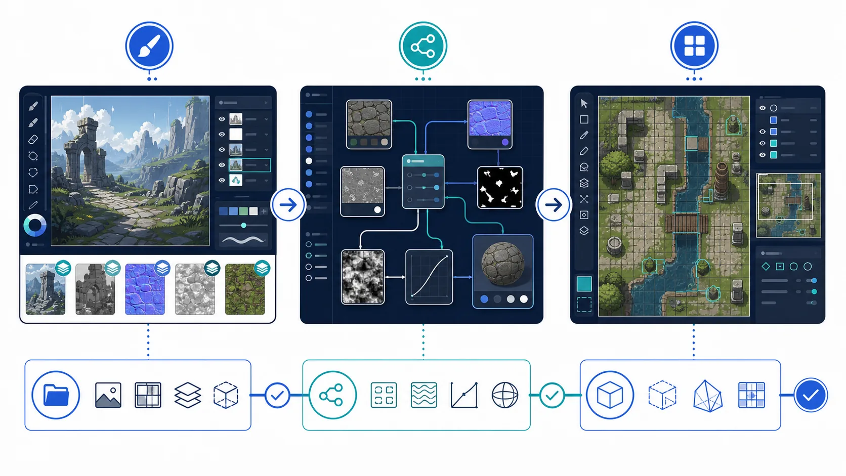 Krita game-art workflow