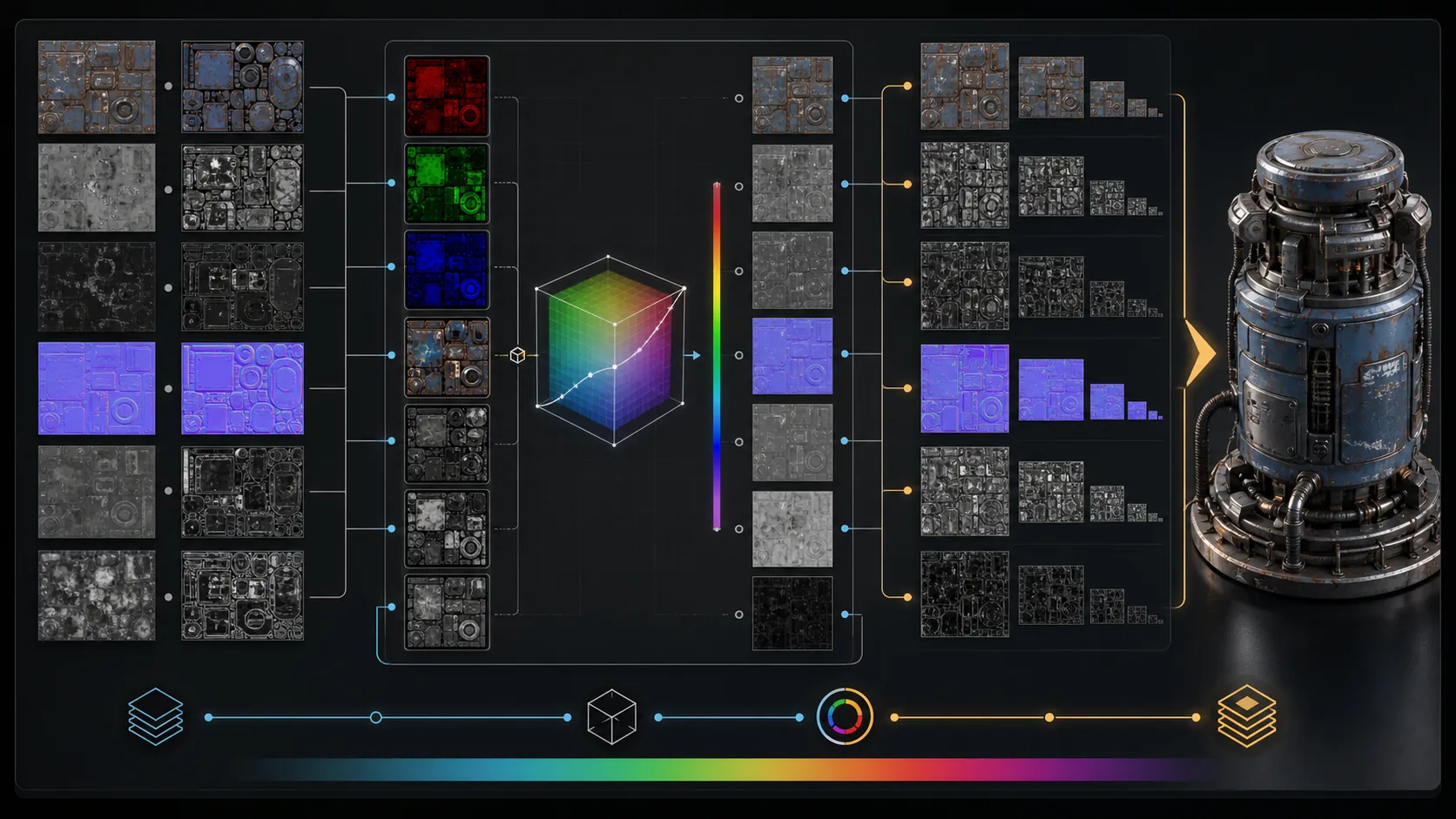 dcc-texture-pipeline showcase