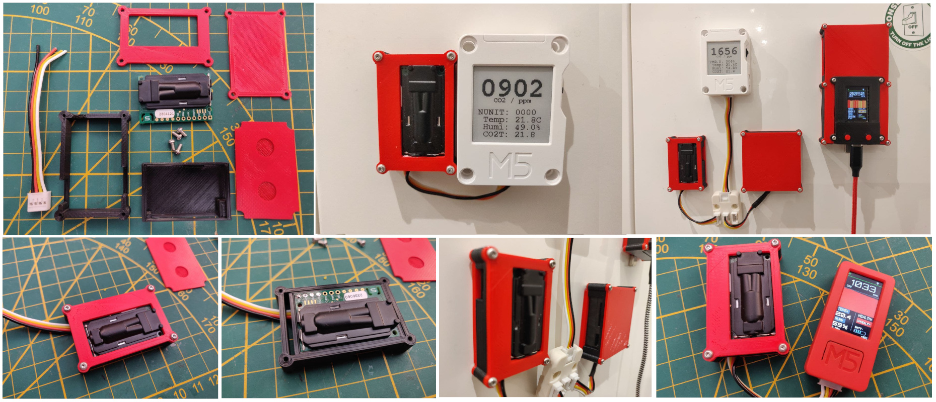 M5Core Ink Ext port sensor alternative 