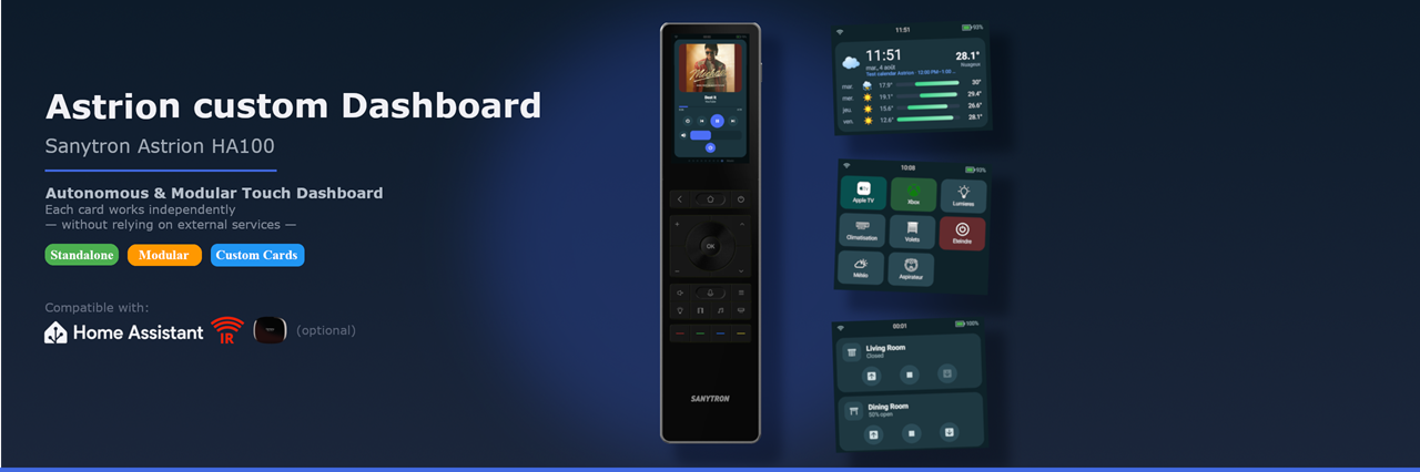 Astrion Custom Dashboard