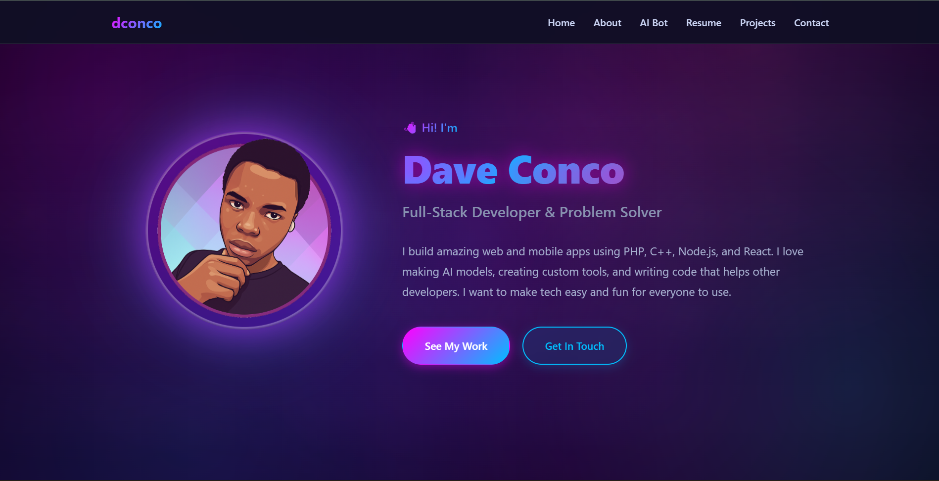 dconco.tech Portfolio