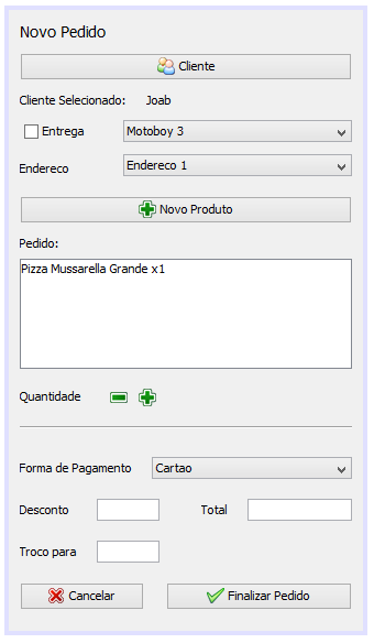 GitHub - dcresnitzky/LCP: Projeto de Pizzaria JAVA