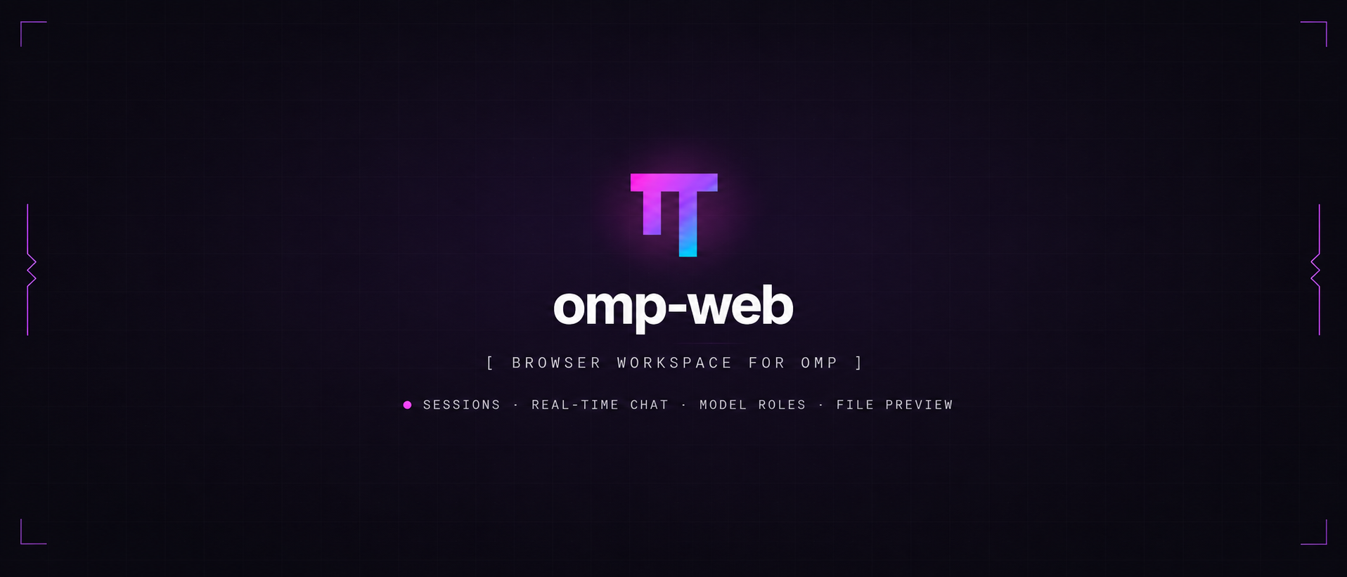omp-web — Browser workspace for omp