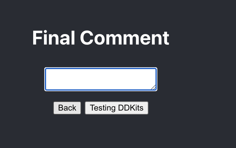DDKits Form Example 2