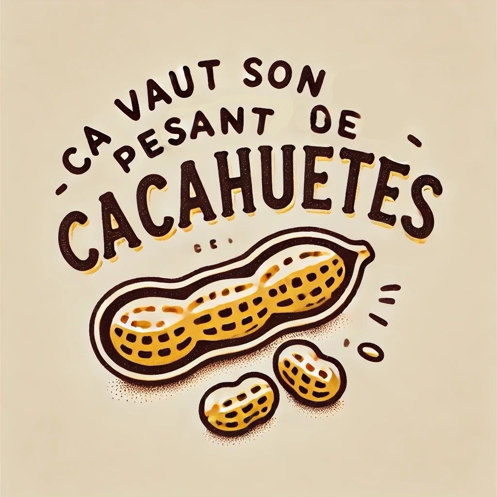 Logo ça vaut son pesant de cacahuère