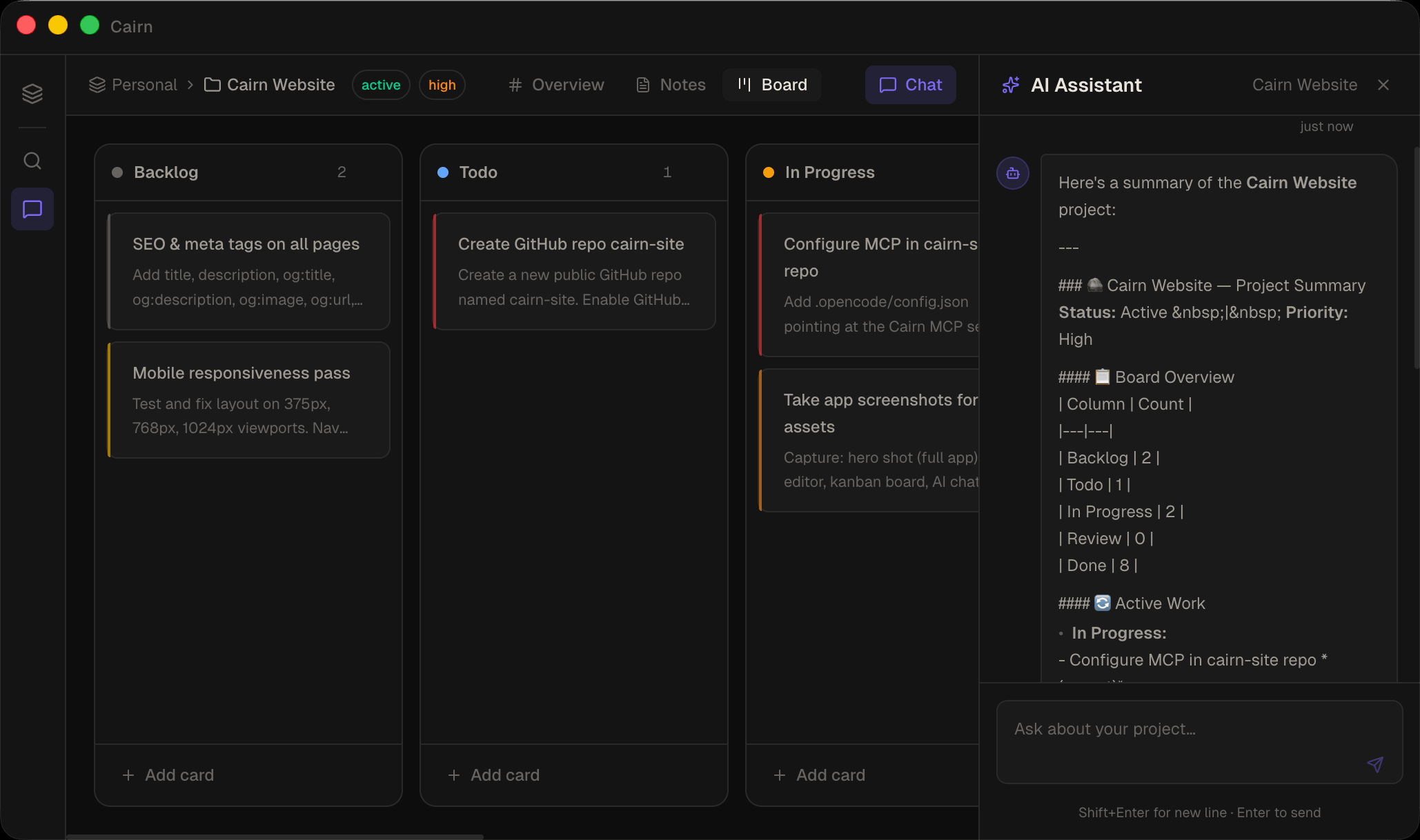 AI chat