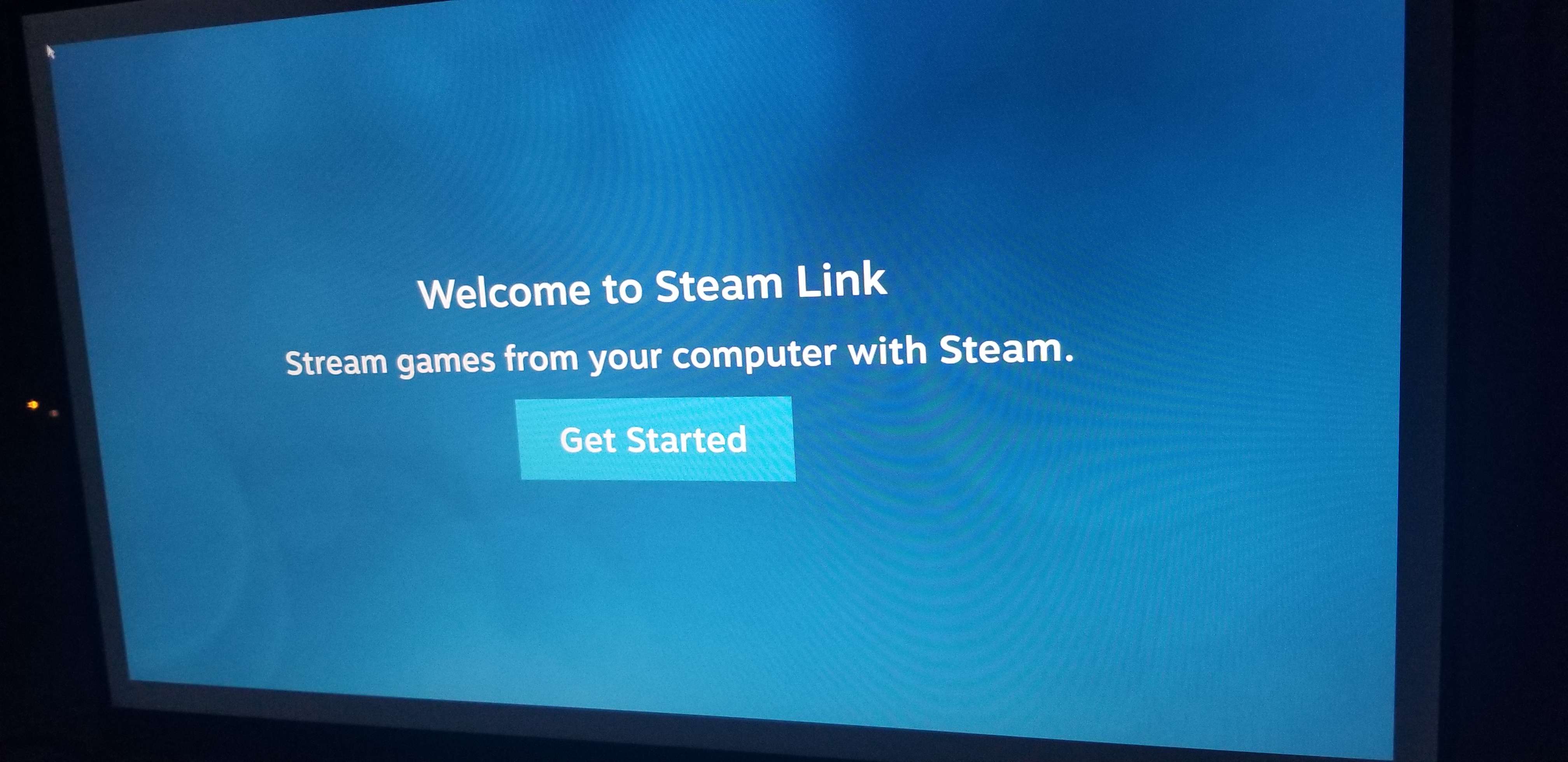 Steam Link Welcome