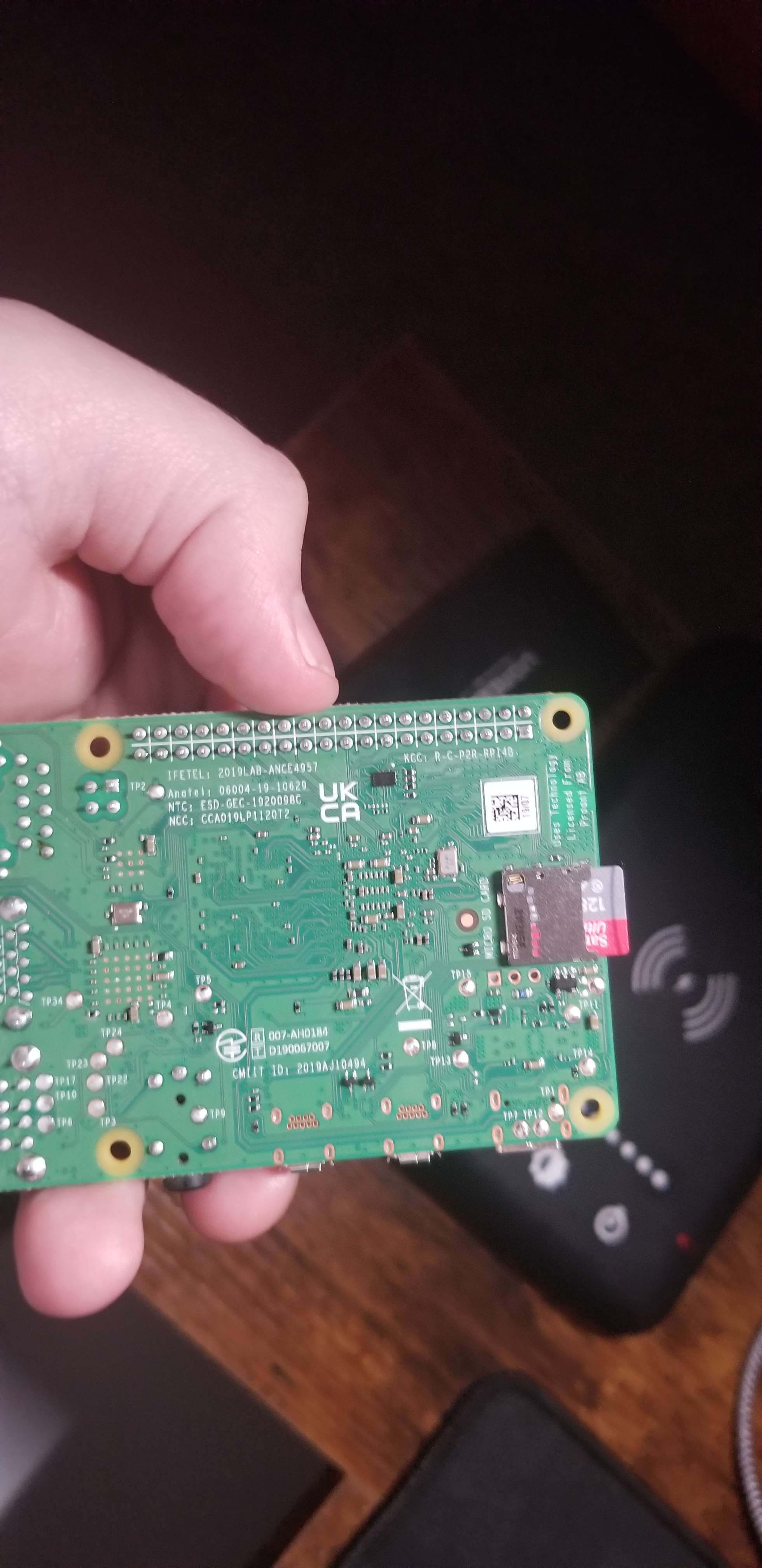 MicroSD In Raspberry Pi