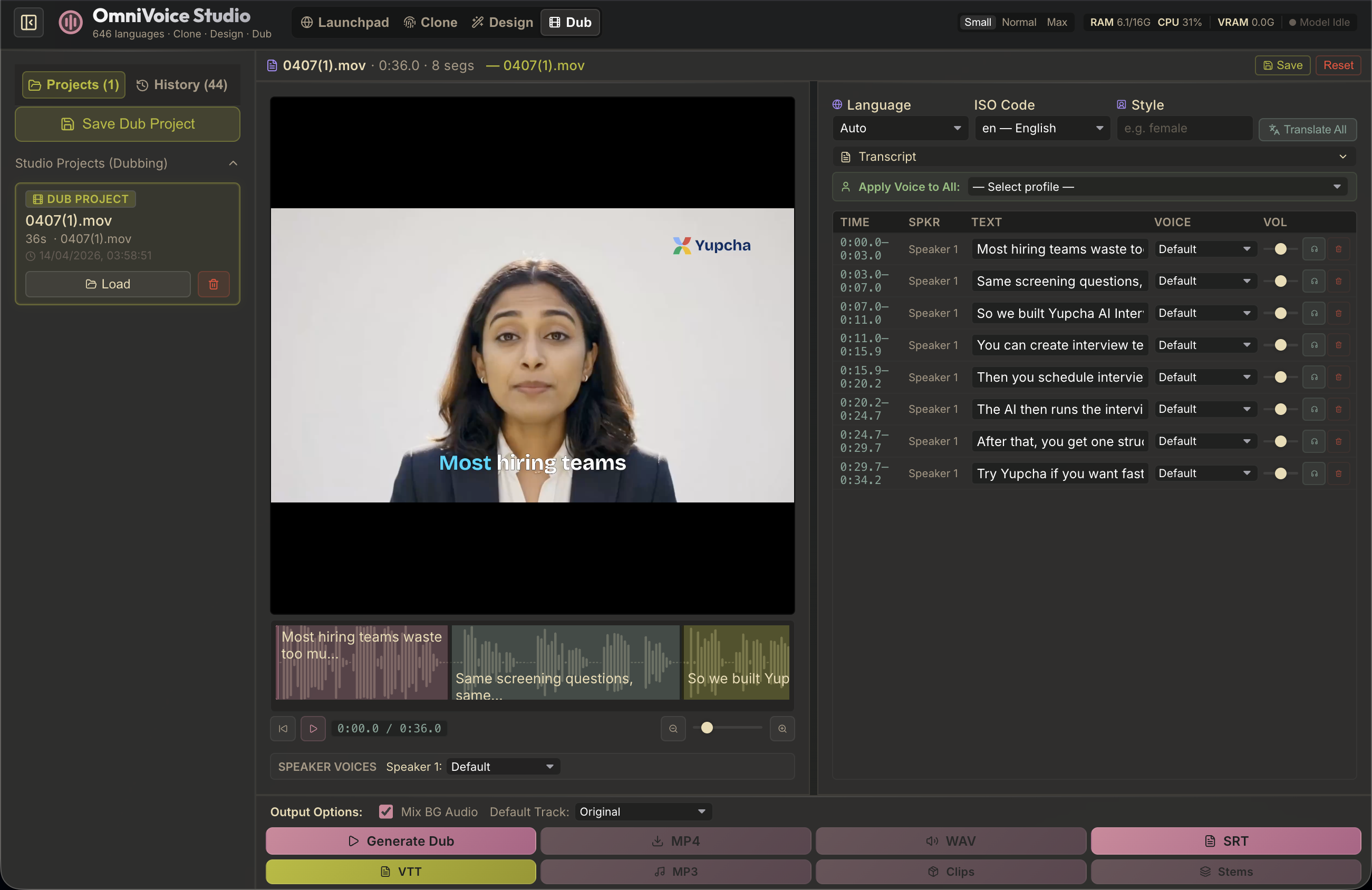 debpalash/OmniVoice-Studio cover