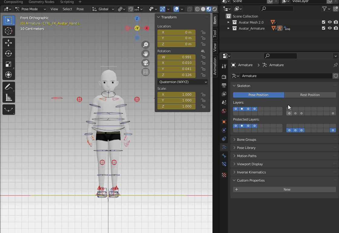 Turn off the mesh visibility before exporting!