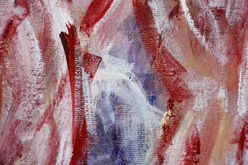 Detail 1 of untitled, a painting by Yiğit Özen