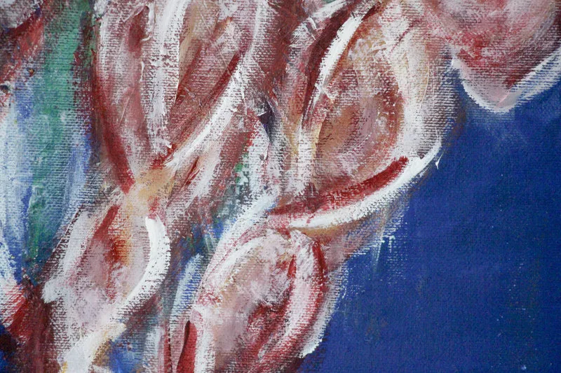 Detail 7 of untitled, a painting by Yiğit Özen