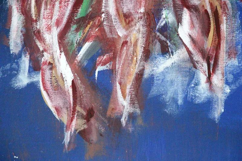 Detail 9 of untitled, a painting by Yiğit Özen