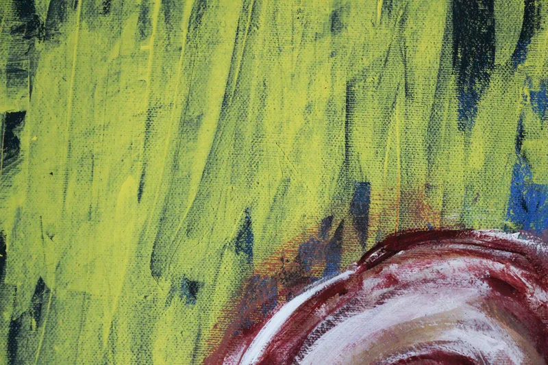 Detail 11 of untitled, a painting by Yiğit Özen